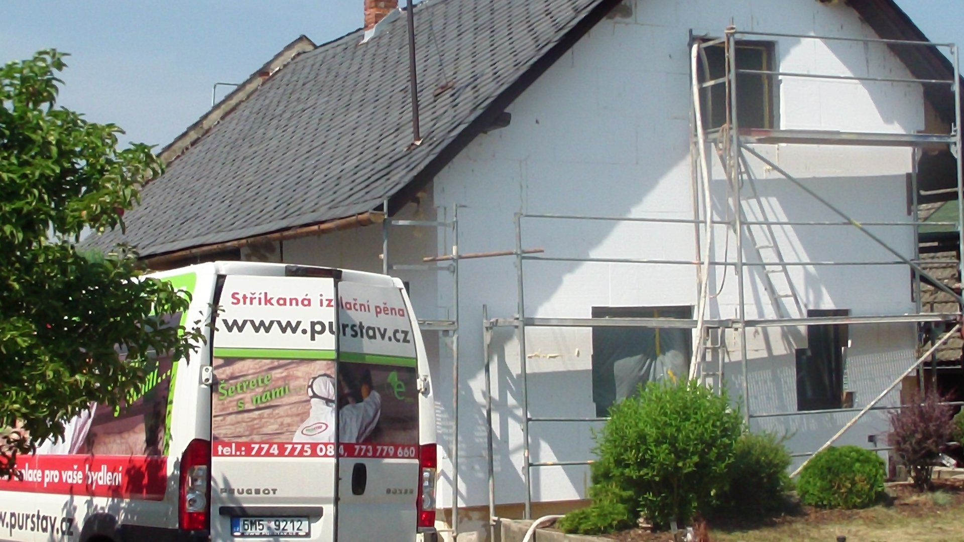Zateplení podkroví Štáblovice