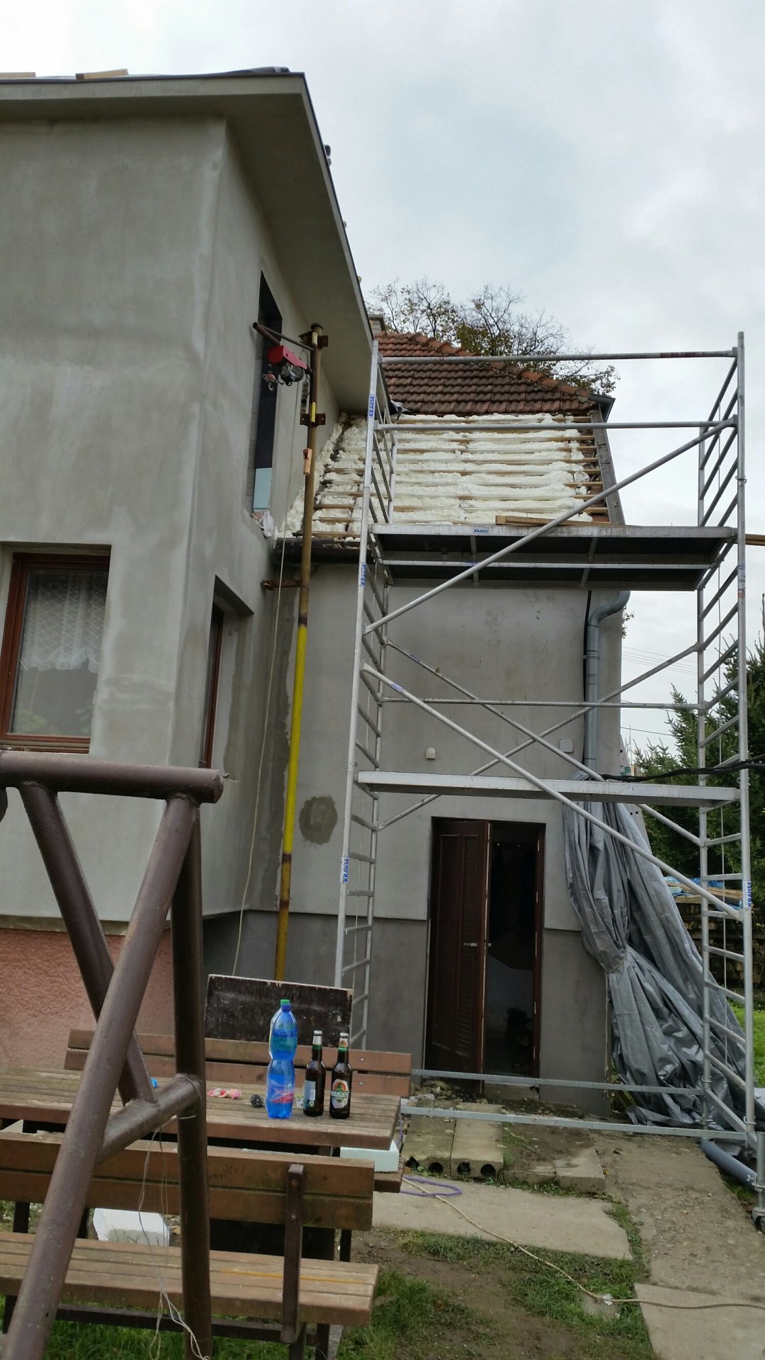 Zateplení střechy ve Vrbětice